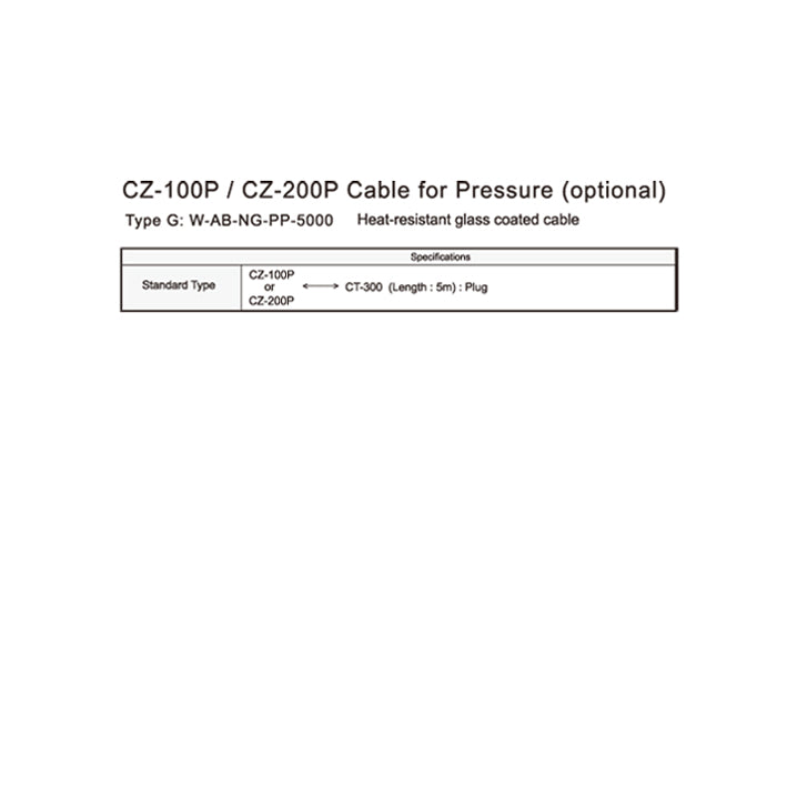 W-AB-NG-PP-5000  for CZ-100P / CZ-200P (optional)
