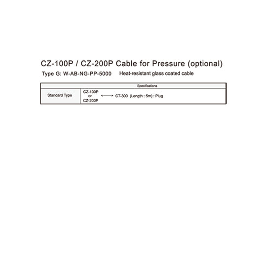 W-AB-NG-PP-5000  for CZ-100P / CZ-200P (optional)