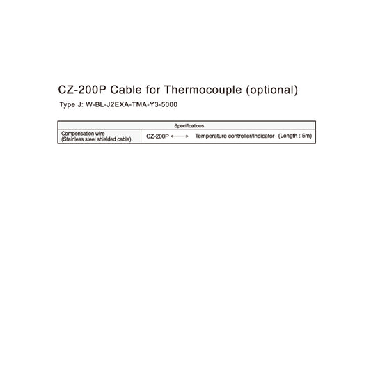 W-BL-J2EXA-TMA-Y3-5000  for CZ-200P (optional)