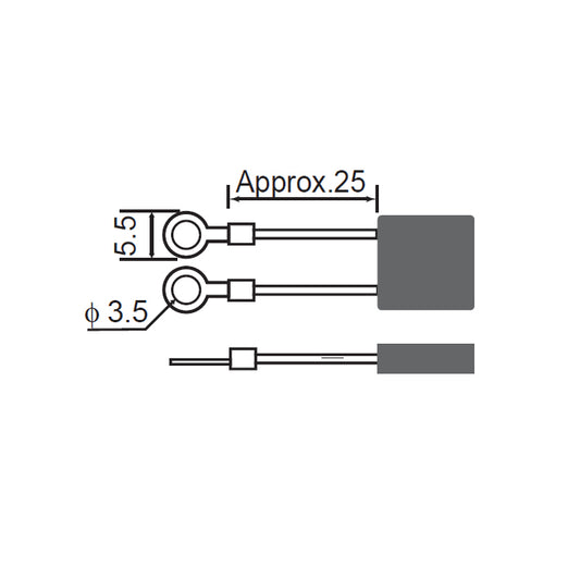 250Ω shunt resistor for current input  KD100-55